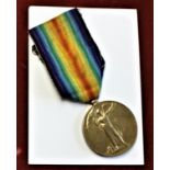 British WWI Victory Medal to: 62148 A. SJT. A.C. Taylor. R.A.M.C.