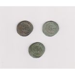 Roman - Valentinian II bronze centenionalis x2, SECURITAS REIPVBLICAE, reverse: Victory advancing,