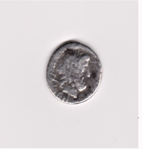Roman Republic - L. Rubrius Dossenus B.C. 876 Silver Quinarius. RCV 26, near fine