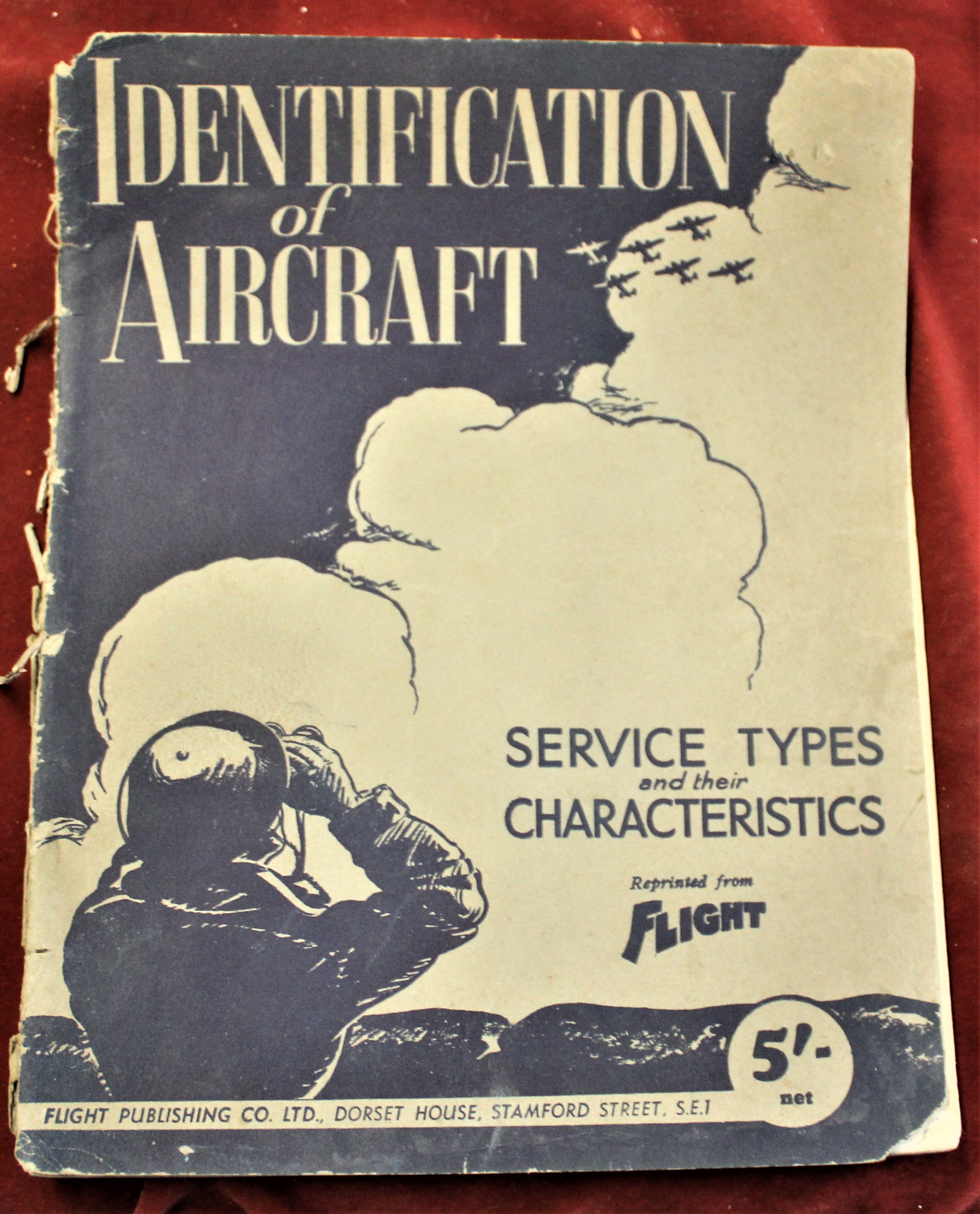 Aviation Photography-Flight Pub Listing a identification of aircraft A4 soft back magazine of allied