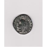 Charthage Nova (Spain) Tiberius 14-37 A.D - Bronze provincial as TI CAESAR DIV AVG barehead left