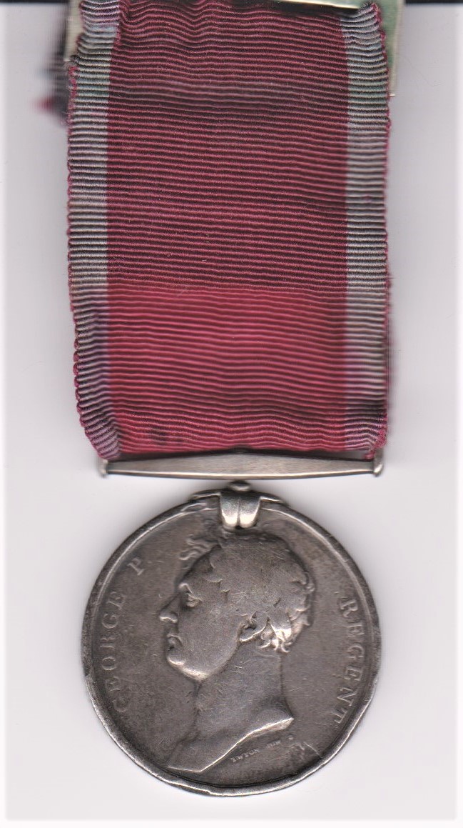 Waterloo Medal named to: Thomas Wilson 1st Battalion, 71st Regiment of Foot (Highlanders) they saw
