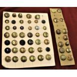 British and Commonwealth military buttons (48) Incl (18 large) British ranging from Victorian to WWI