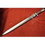 Persian/Iranian contract Czechoslovakian export VZ 23 M1898/29 Mauser Bayonet. Serial number in