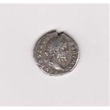 Roman - Septimius Severus A.D. 193-211 Silver denarius, reverse: Restitutor Vrbis Severus