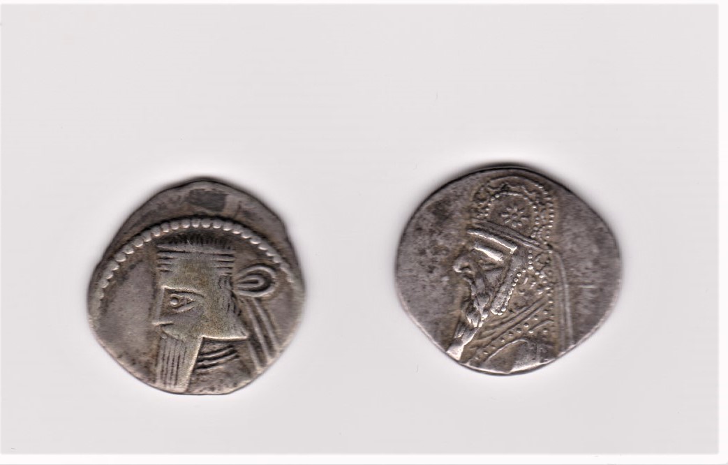 Ancient Greek - Parthian Silver Drachms, fine to very fine