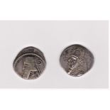 Ancient Greek - Parthian Silver Drachms, fine to very fine