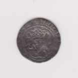 Henry VI - Annulet issue half groat Calais mint, 2 annulets on reverse. Spink 1840, about fine,