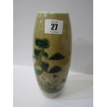 ORIENTAL CERAMICS, a fine crackle glaze oviform 9.5" vase decorated with Crane under Fir Tree, 4