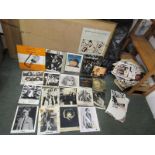 AUTOGRAPHS, a large collection of pop music autographs, including album sleeves, Madness, Gary