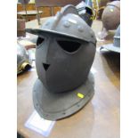 ANTIQUE ARMOUR, 17th Century closed helmet with 19th/20th Century "Savoyard" additions, probably