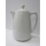 NAZI, a large Bavarian china porcelain coffee pot, marked base 'FI.U.V.', 30cm height