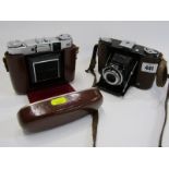 ZEISS SUPER IKONTA & ZEISS IKON CAMERA both in leather carrying cases