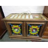 JUKE BOX, cabinet cased "The Pageant", juke box, 108cm width