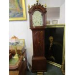 19TH CENTURY LONGCASE CLOCK, by Maspoli of Sandwich,