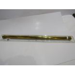MARITIME, perspex & brass navigation ruler by Thornton, 61cm width