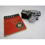 PHOTOGRAPHY, Leica camera possibly model 111C No 450221