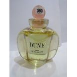 ADVERTISING, a shop display of perfume bottle, "Christian Dior, Dune, Eau de Toilette" 27cm height