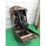 AVIATION, WWII Period cased bubble sextant made for Bomber Command, marked MKIX.A