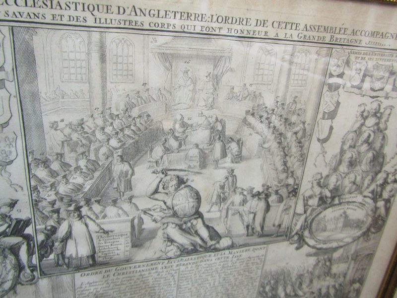 18th CENTURY ENGRAVING, "Carte du Governement", 38cm x 50cm - Image 3 of 6