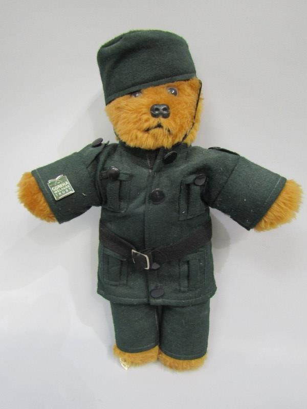 STEIFF," Elephant Stencil", 29cm jointed teddy bear; together with Gurkha Welfare Trust teddy bear - Bild 5 aus 16