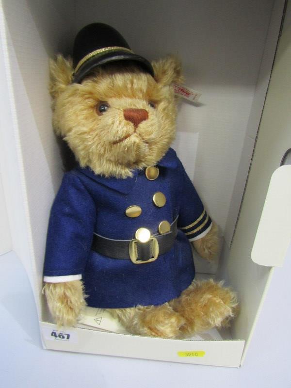 STEIFF, Police Commissioner teddy bear, 33cm with voice box - Image 3 of 6