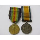 WWI PAIR, to M-351447 Pte A Wyatt of the ASC