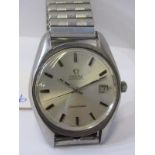 VINTAGE OMEGA SEAMASTER AUTOMATIC WRIST WATCH with date aperture, untested condition