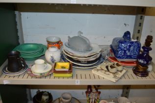 A quantity of decorative and household china etc.