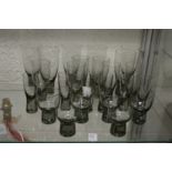 A similar collection of Holmegaard Canada glasses.