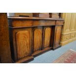 A 19th century mahogany sideboard.