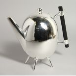 A CHRISTOPHER DRESSER OVOID TEA POT