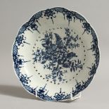 AN 18TH CENTURY CRESS OR CHEESE DRAINER printed with the Pine Cone pattern.