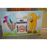 An amusing No Smoking sign.