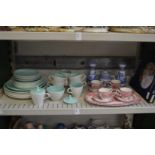 Poole Pottery and other decorative china.