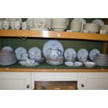 A large quantity of Swedish porcelain East Indies china.