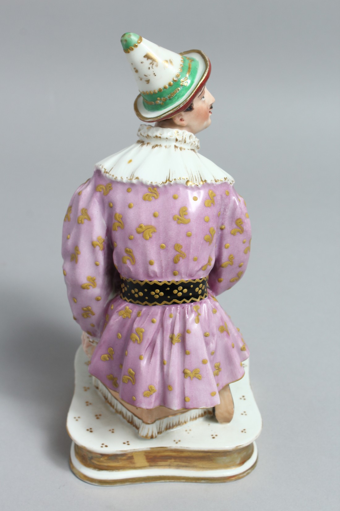 A PAIR OF JACOB PETIT PORCELAIN FIGURES with detachable heads, on square bases. 9ins high. - Bild 7 aus 10