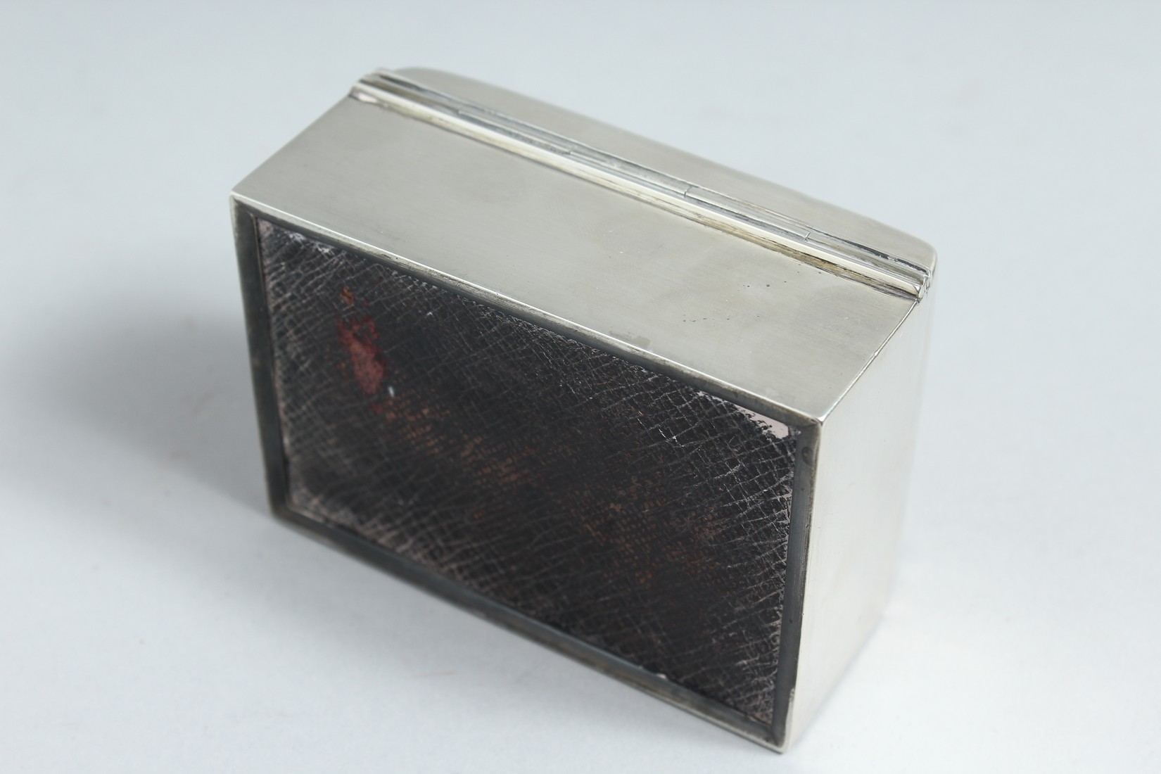 A SILVER SUFFRAGETTE TRINKET BOX. - Bild 4 aus 4