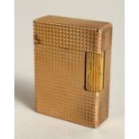 A DUPONT GILT LIGHTER. No. DN6458