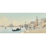 David Roberts (1796-1864) British, A view of Venice, watercolour, signed and dated 1861, Hay and