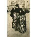 Wilfred Fairclough (1907-1996) British, Venetian Carnival Masks, etching, signed and dated in