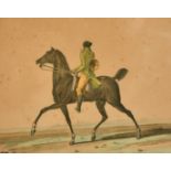 Louis Darcis after Carle Vernet, a set of four horse related colour prints, each 9" x 12" (4).