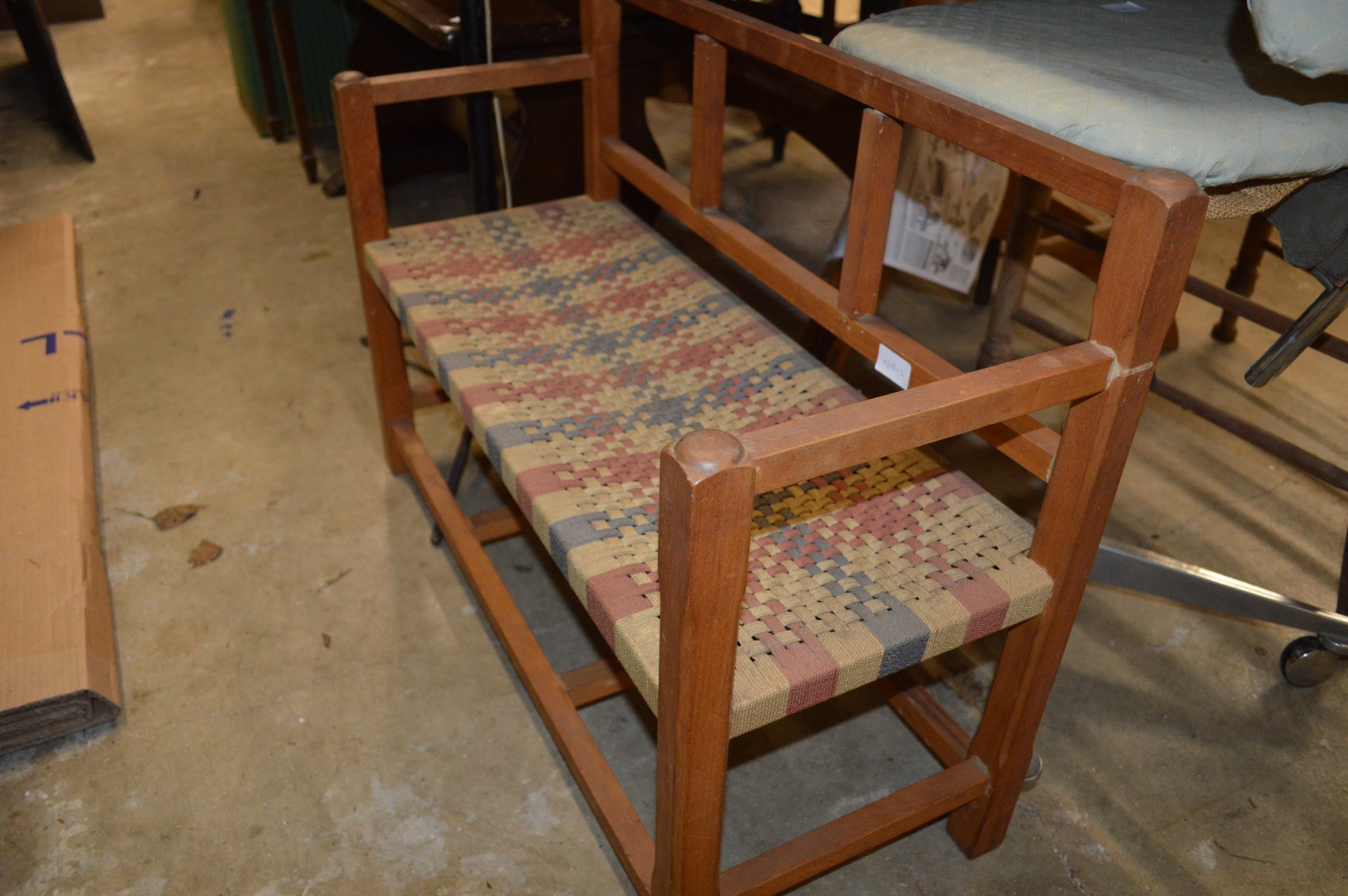 Household furniture to include Lloyd Loom linen baskets. - Image 3 of 5