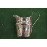 A Georgian silver cream jug.