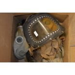 Gas masks etc.