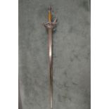 A reproduction sword.