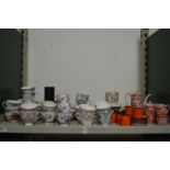 Various part tea services.