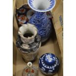 Chinese and Japanese porcelain.