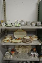 A quantity of decorative and household china and glass.