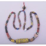 A MIXED MIDDLE EASTERN BEADED NECKLACE.